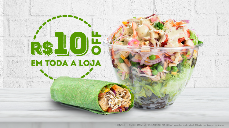 Voucher Fácil te dá R$ 10 de DESCONTO em QUALQUER ITEM* na inauguração Green Station no Riopreto Shopping!